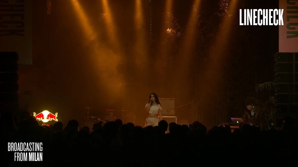 Live streaming multicamera del festival musicale Linecheck a BASE Milano